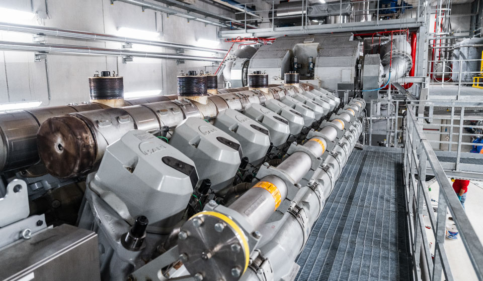 Motore cogenerativo a combustione interna