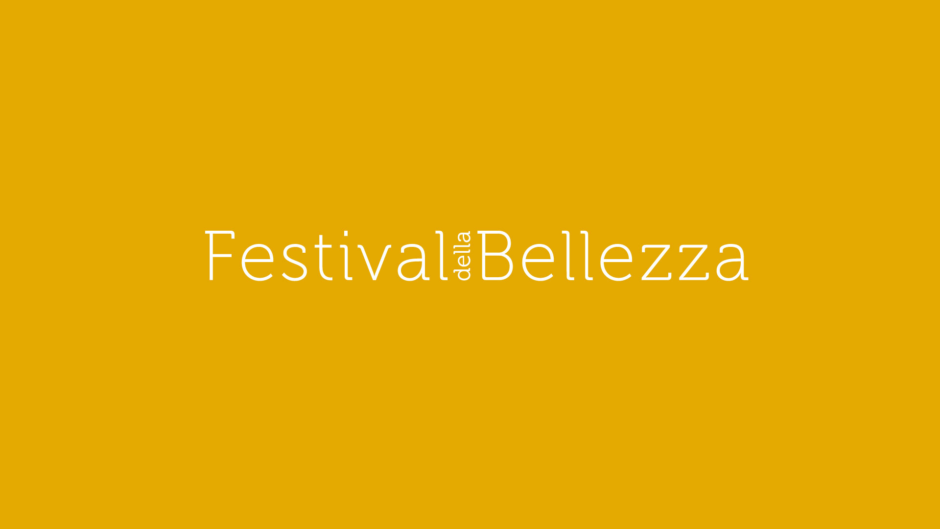 Festival della Bellezza